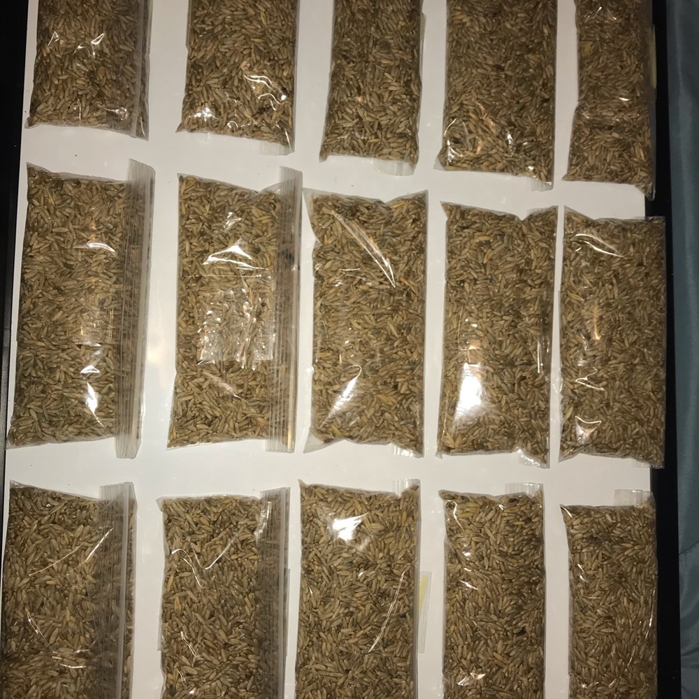 Rye grain bags